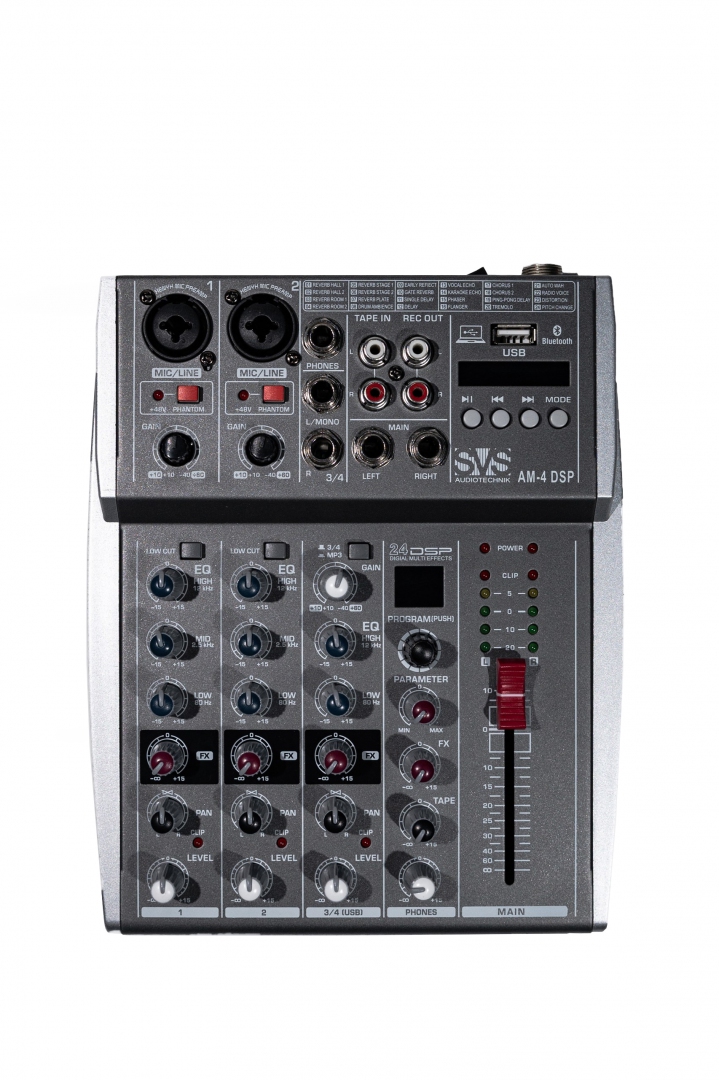 SVS Audiotechnik mixers AM-4 DSP Аналоговый микшерный пульт, 4-канала в Балашове