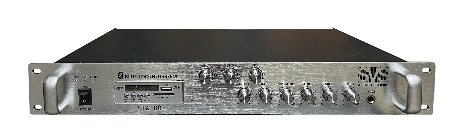 SVS Audiotechnik STA-80 Микшер-усилитель для систем Public Address в Балашове
