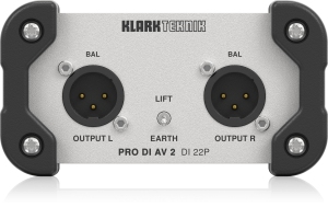 Klark Teknik DI 22P пассивный стерео директ-бокс в Балашове