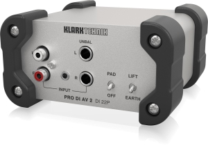 Klark Teknik DI 22P пассивный стерео директ-бокс в Балашове